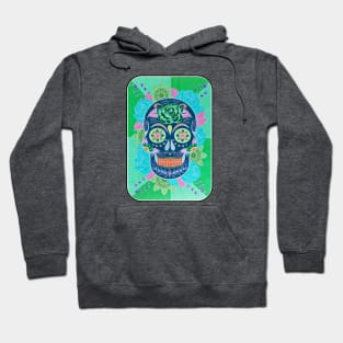 🌸💀Neon Flower Skull💀🌸 Hoodie